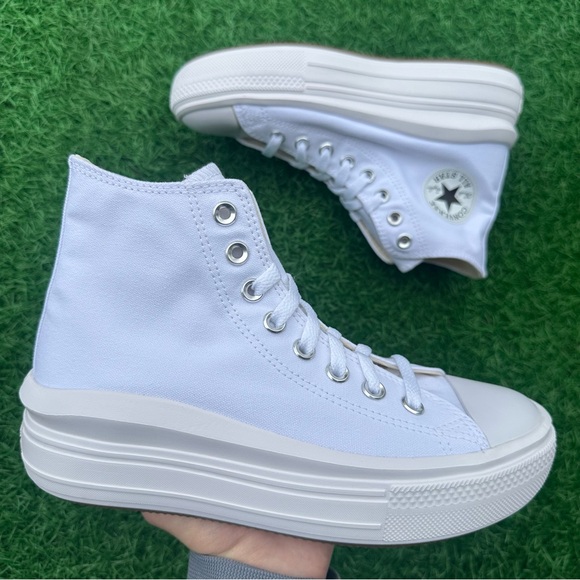 Converse Shoes - Converse Chuck Taylor All Move Hi White